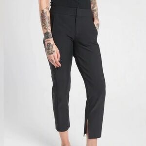 Athleta Stellar crop trousers pants Black 10